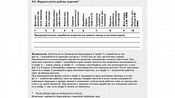 Формуляр на медицинское оборудование, образец заполнения